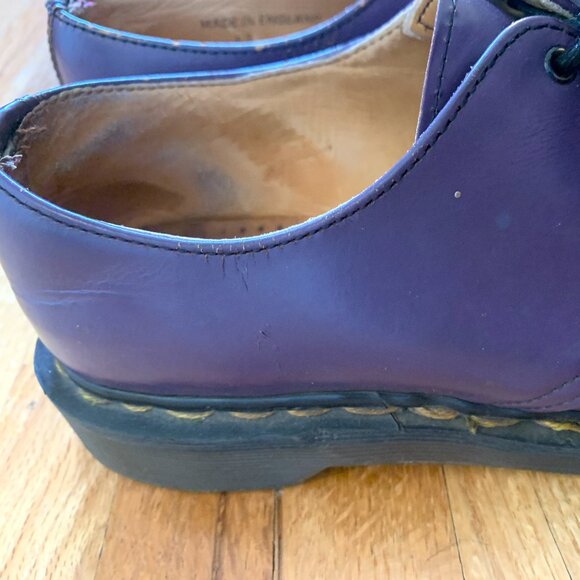 Dr Martens Purple 1461 Shoes - UK 5.5 US 7/8 - Picture 4 of 15